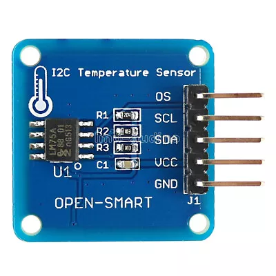 LM75A IIC I2C High Precision Digital Temperature Sensor Board Module For Arduino • $1.30