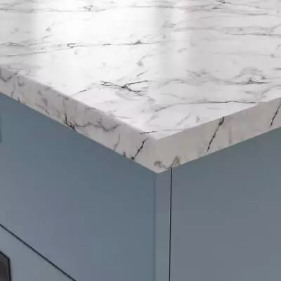 Imperial Marble Rounded Edge Laminate Kitchen Worktops • £130