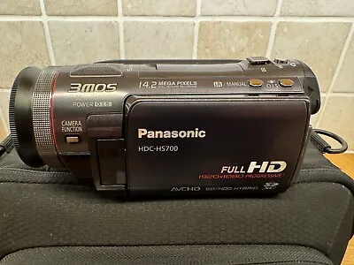 Panasonic HD Video Camera 240GB HDD (Model: HDC-HS700) • £220