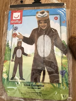£12.99 • Buy Children’s Kid’s Fancy Dress Lion Dressing Up Costume Outfit Age 7-9 Years