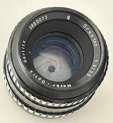 Meyer Optik Gorlitz Oreston 50mm F1.8 MF M42 Portrait Lens Great Condition • $220