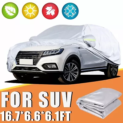 $33.99 • Buy Car Cover Waterproof Rain Snow UV Sun Hail Frost Protector For SUV Accessories