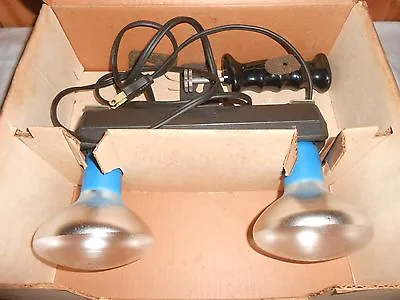 Vintage Tower Portable Lamp Movie 2 Bulb Light Bar/Strip # 8845 WORKS • $15