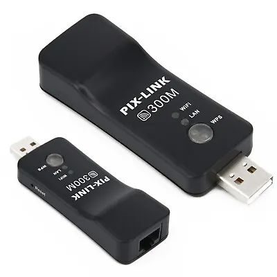£17.29 • Buy 2019 Wireless Network To LAN Adapter, WiFi Bridge USB Dongle For Smart TV