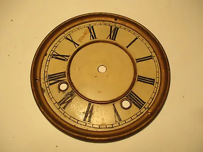 Antique Two Hole Vienna Wall Clock 2 Piece 170mm White Dial Spare Repair Restore • $5.68