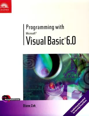 Programming With Microsoft Visual Basic 6.0 Paperback Diane Zak • $6.89
