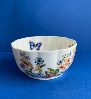 £4 • Buy Aynsley Var-i-ete Bowl  Butterfly  Cottage Garden Design