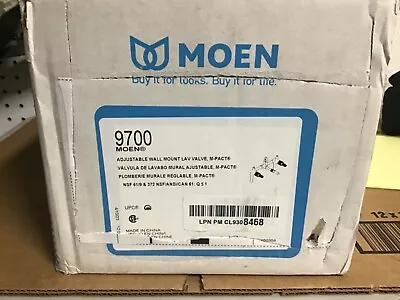 MOEN 9700 M-Pact Wall Mount Lavatory  Rough-in Valve - 1/2 In. CC Connection • $95