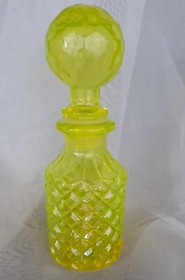 RARE Uranium Vaseline Bottle W Stopper  • $173