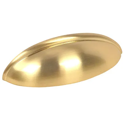 Cosmas Cabinet Hardware Brushed Brass Bin Cup Handle Pulls #1399BB • $2.40