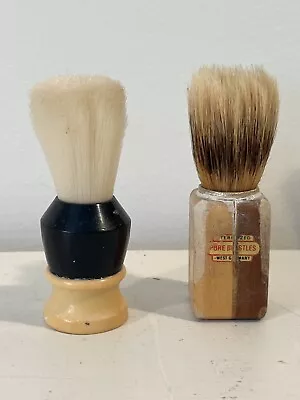 Vintage Shaving Brush Set Of 2 • $18.99