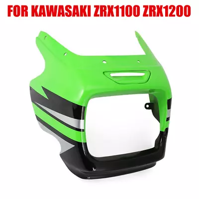 Upper Fairing Cowl Nose Cover For KAWASAKI ZRX1100 1997-2000 ZRX1200 2002-2004 • $85.99