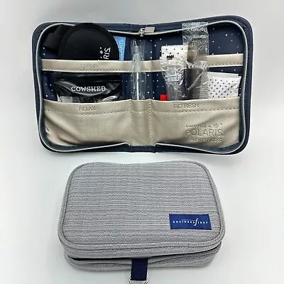 VTG United Airlines Amenity Toiletry Kit Business Class Case Relax & Dopp Kit • $20.98