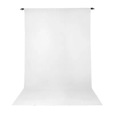 Promaster Wrinkle Resistant Backdrop 10'x20' - White • $109.95