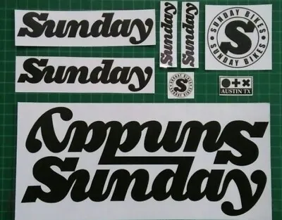 Sunday Box Decal Sticker Set For Frame • $20