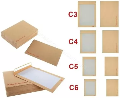 Please Do Not Bend Board Backed Mailers Envelopes C5 C4 C6 Manilla • £249.85