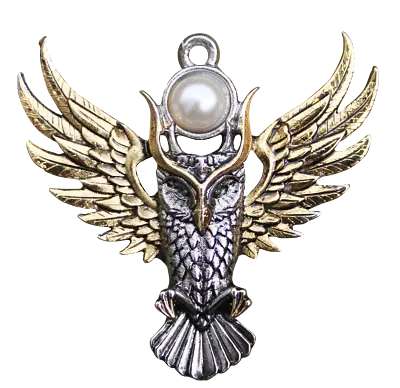 £12.60 • Buy Owl Of Athena Pendant Necklace, Briar, Gothic, Greek Mythology, Magical Wisdom