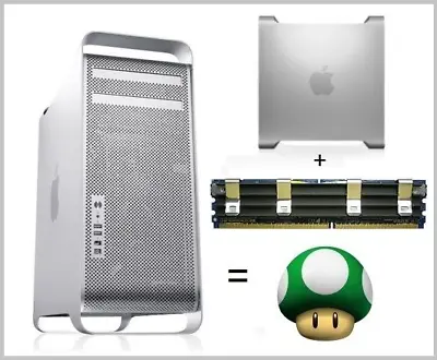 16GB -2x8GB Memory Ram Upgrade Apple Mac Pro 3.1 2008 667Mhz PC2-5300 Big HS • £39.95