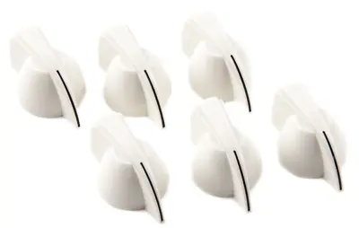 Original Fender White Chickenhead Knobs For Amplifier - Bass - Guitar 0073688049 • $70.93