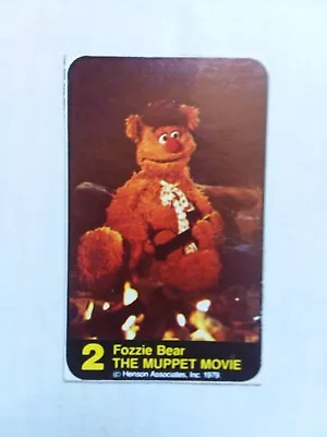 1979 Muppet Movie Fozi Bear #2 Hand Cut • $2.49