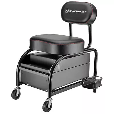 Powerbuilt Professional Detailer Roller Seat - 240299 • $269.99