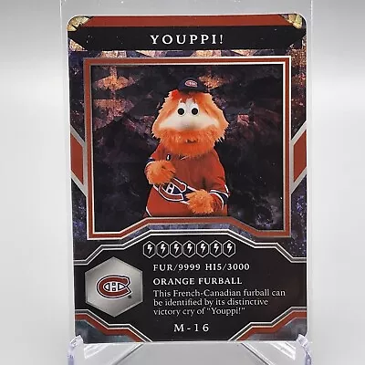 2021-22 Upper Deck MVP Hockey Mascots #M-16 Youppi! • $0.99