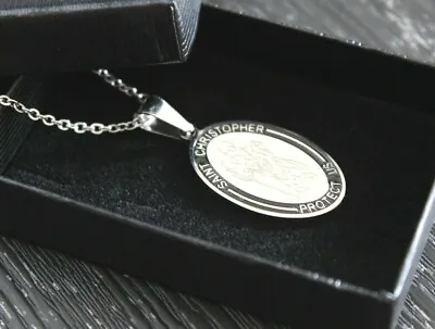 Boys Saint Christopher Personalised Gift Free Engraving • £9.95