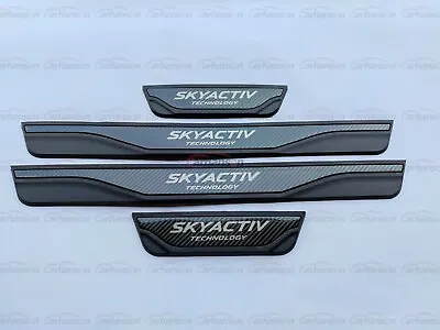 For Mazda 3 CX5 CX30 Car Accessories Door Sill Cover Scuff Plate Protector Trim  • $31.67