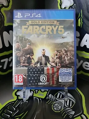 Far Cry 5: Gold Edition (PS4 2018) New & Sealed  • £47.99