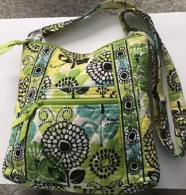 Vera Bradley Crossbody Purse YellowTurquoise Retired • $6.99