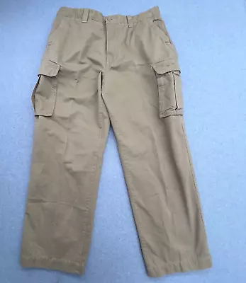 Sonoma Pants Mens 36x32 Beige Cargo Outdoors Camping Hiking Fishing Preppy • $19.99
