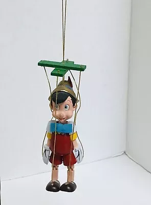 Vintage 1987 Walt Disney Handcrafted PINOCCHIO 5  Marionette Puppet • $12.95