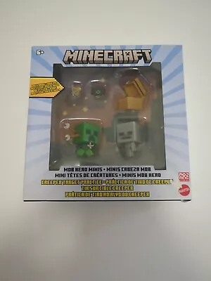 Minecraft Mob Head Minis Creeper Target Practice Figures New - NIB • $9