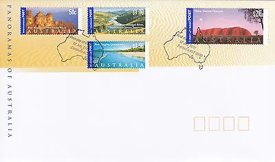 Panoramas Of Australia 2001 - Fdc (gt1-jp1) • $20.40