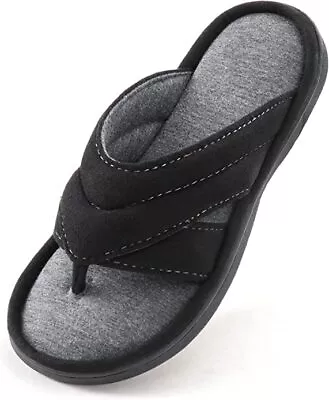 Mens Womens Flip Flop Slipper Memory Foam Summer Spa Thong House Slide Sandal • $15.39