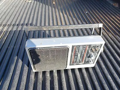 Vintage GE General Electric 7-2857A AM/FM Portable Radio Works • $4.92