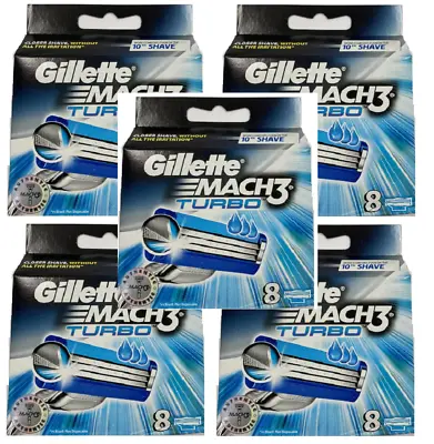 Gillette Mach3 Turbo Men's Razor Blade Refills - 40 Cartridges • $74.99