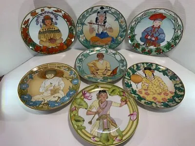 Lot Of  7 Vintage Heinrich Villeroy & Boch Plates UNICEF Children Of The World • $26.75