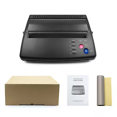 £137.99 • Buy Tattoo Thermal Stencil Maker Tattoo Transfer Copier Printer Machine A4 &A5 Paper