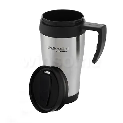 Thermos Flask Insulated Travel Mug Warm Hot Tea Coffee Drink Outdoor Thermal Cup • £9.86