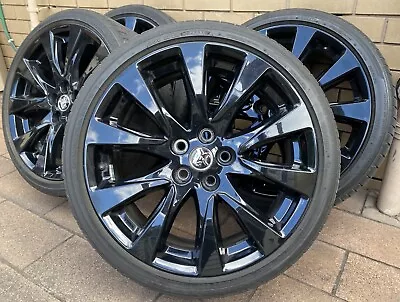 Genuine HOLDEN COMMODORE BLACK VF VE SS SV6 UTE 20  BARETTA WHEELS RIMS TYRES • $1999.99