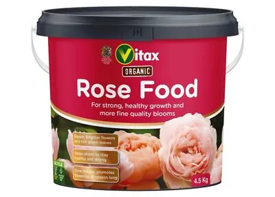 Rose Food Organic Vitax Soil Conditioner Manure Potash Nutrients All Season • £4.58