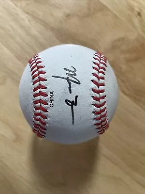 Michael Jordan Autographed Baseball • $100