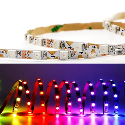 WS2812B Pixel Flexible Led Strip Light S Shape Addressable SK6812 RGB IC Tape • $8.79