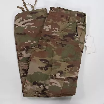 New US Army Multicam OCP Ripstop Insect Shield Pants Trouser Small Short FRACU • $32.98