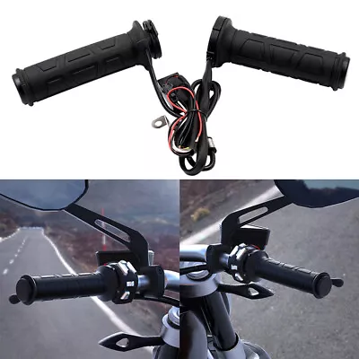 7/8  12V Adjustable Hand Heated Grips Handlebar For Harley Road Glide 2008-2022 • $24.09