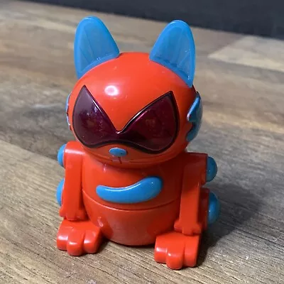 Sega Meow Chi Tiger Electronic Cat Toy 2001 Red Blue  3 1/2” Hight McDonalds Toy • $4