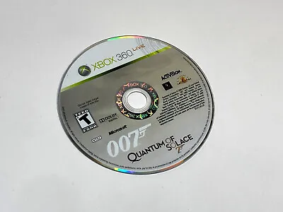 James Bond 007 Quantum Of Solace Xbox 360 Disc Only Tested & Working • $10.99