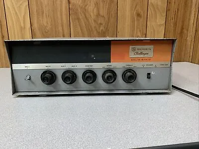 Vintage Bogen Challenger Chs-100 Amplifier Solid State • $64.99