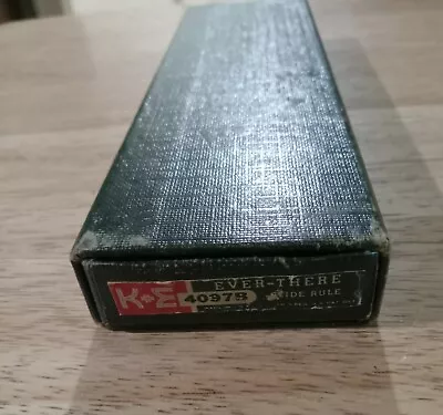 VINTAGE K&E EVER THERE SLIDE RULE 1936 With Box And Papers 4097B • $49.99